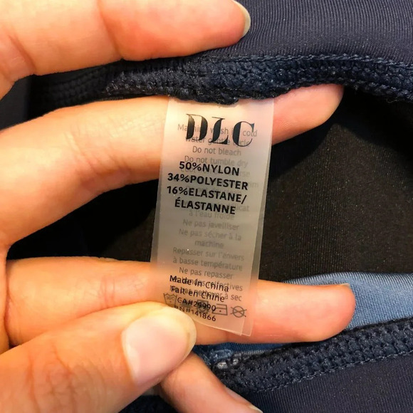 DLC High Waist Structured High Waist Athletic Athleisure Compression Leggings S - Picture 7 of 8